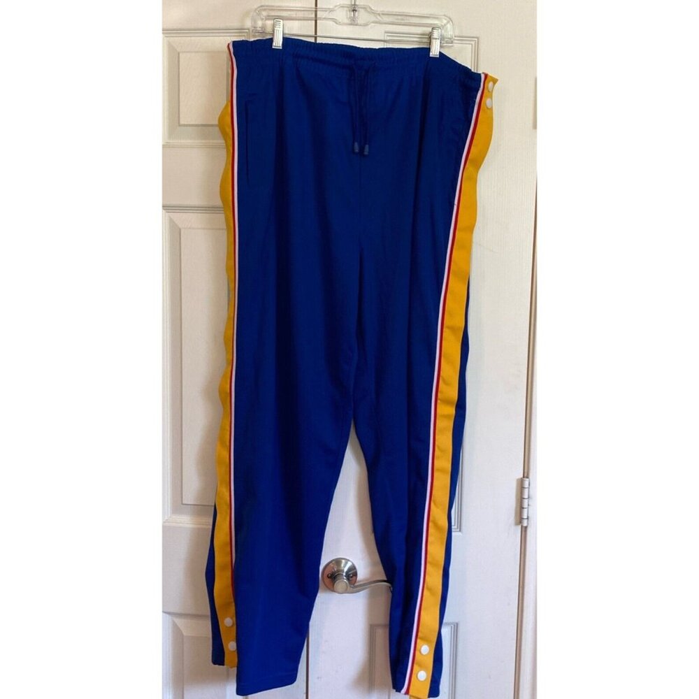 Icedout by Selah Royal Blue Snap Tearaway Pants Size Large